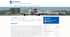 Desktop Screenshot of baselairport.net